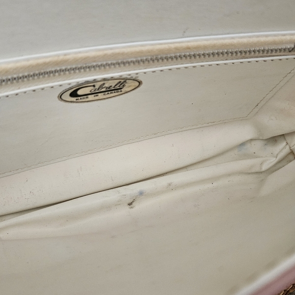 Vintage Stone Pink & Silver Cabrelli Shoulder Bag | Size OS - Picture 11 of 11